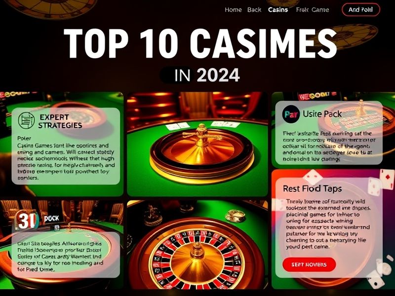 Discover the top 10 casino games of 2024, ranked by popularity, odds, and player engagement. Learn which games offer the best payouts and how to play them like a pro.